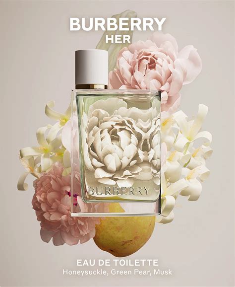 burberry her pear|Burberry Her eau de toilette.